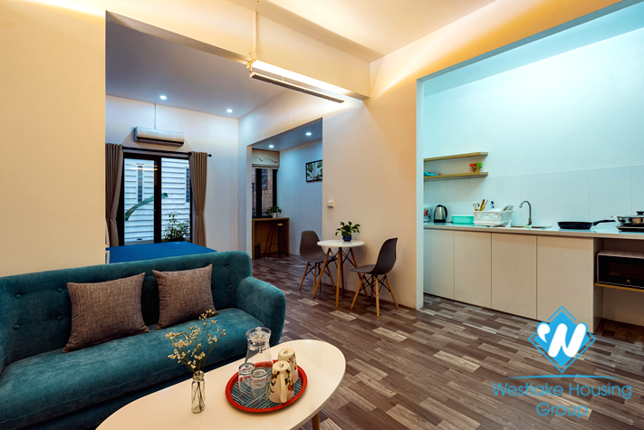 Spacious lovely studio for rent in Tran Phu